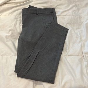 Gray skinny leg Limited work pant